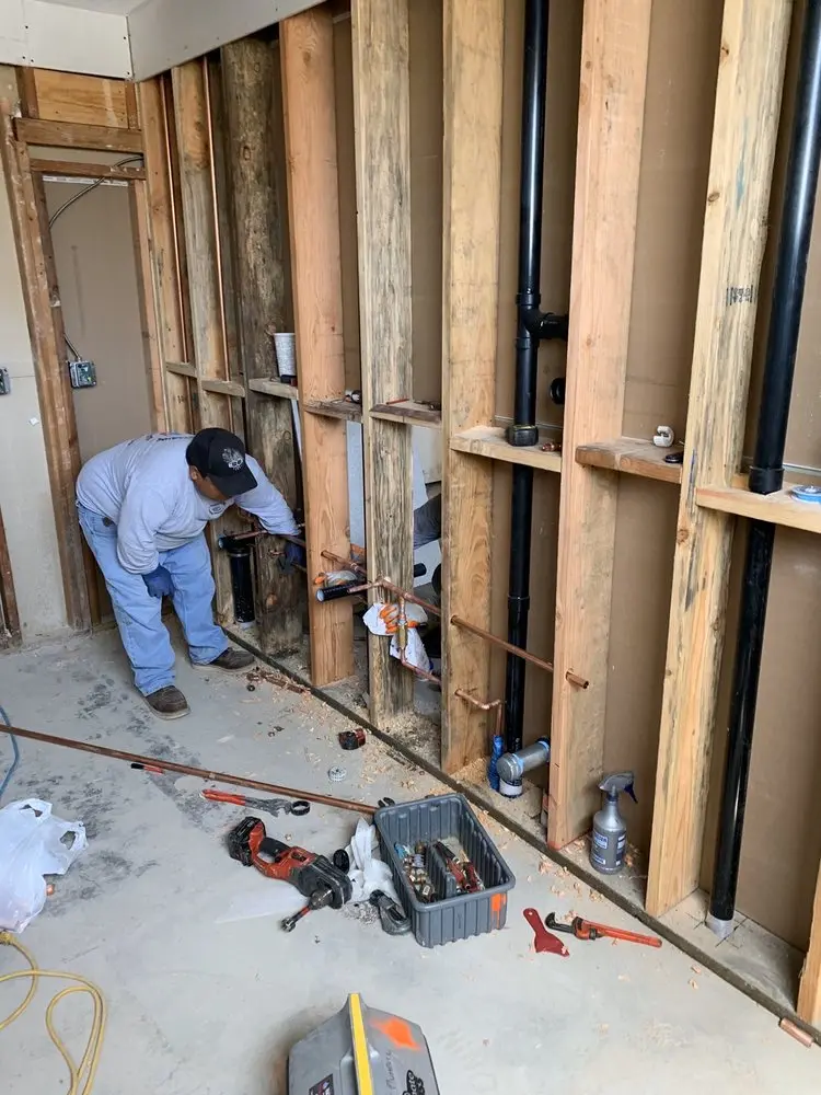 Commercial rough-in plumbing for Gas Line Repair in Roland Park